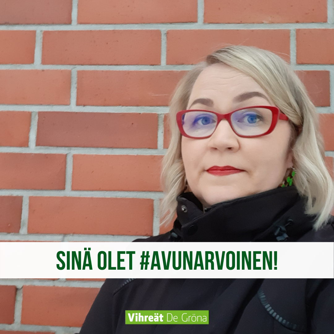 Sinä olet aina avun arvoinen